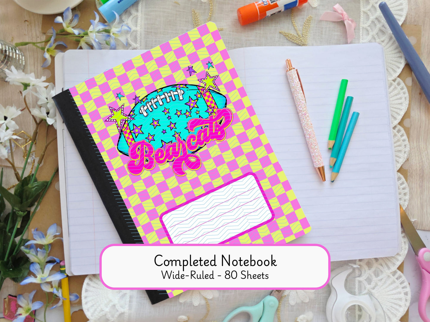 COMPLETED NOTEBOOK - Bearcats Football Composition Notebook
