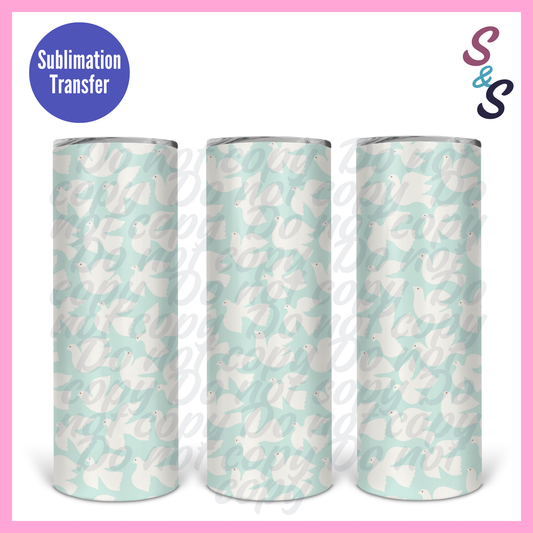 Doves Sublimation Print Transfer