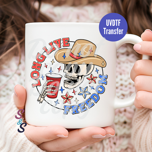 Love Live Freedom Skellie Mug UVDTF Transfer UV140