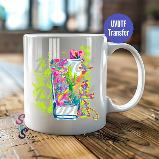 Bottoms Up Mug UVDTF Transfer D198