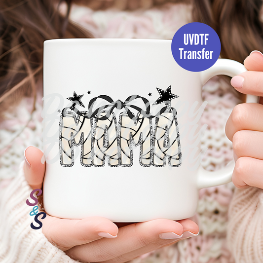 Volleyball Mama Mug UVDTF Transfer D151