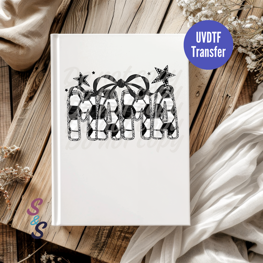 Soccer Mama UVDTF Book/Notebook Transfer C181