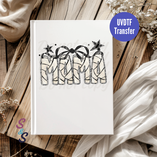 Volleyball Mama UVDTF Book/Notebook Transfer C183