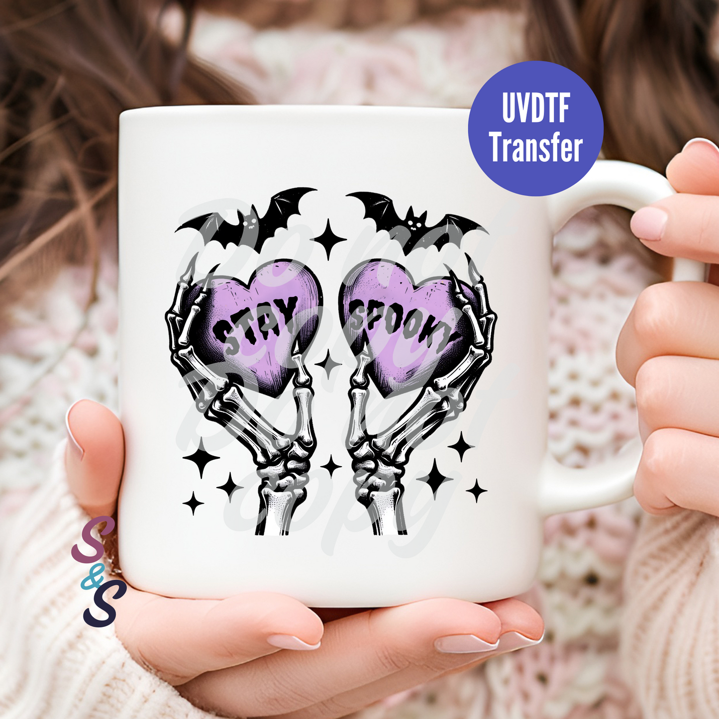 Stay Spooky Mug UVDTF Transfer UV184