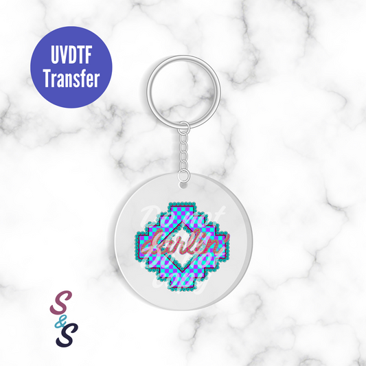 Darlin' Rope Keychain UVDTF Transfer UV111