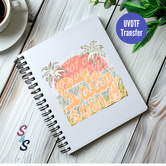 Salty Soul UVDTF Book/Notebook Transfer C136