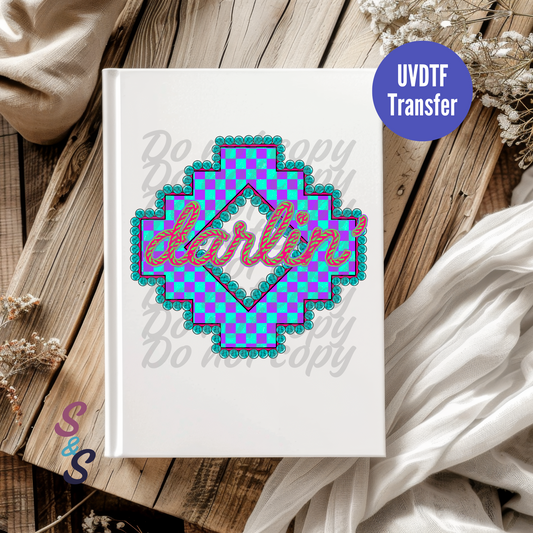 Darlin' UVDTF Book/Notebook Transfer C145