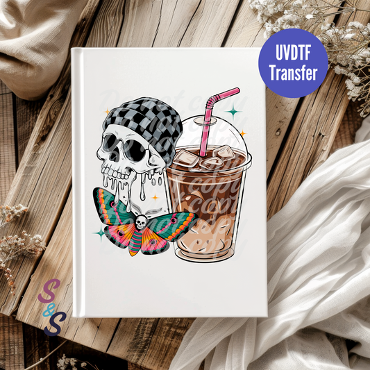 Edgy Coffee UVDTF Book/Notebook Transfer C147
