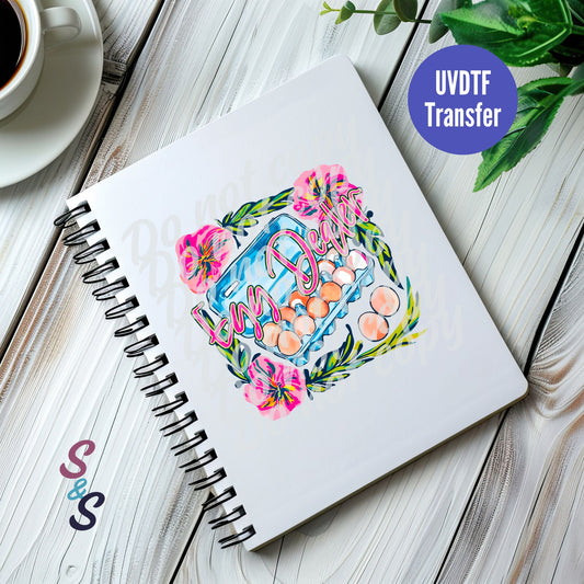 Egg Dealer UVDTF Book/Notebook Transfer C219