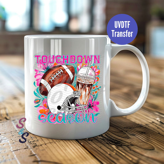 Touchdown Season Football - Mug UVDTF Transfer