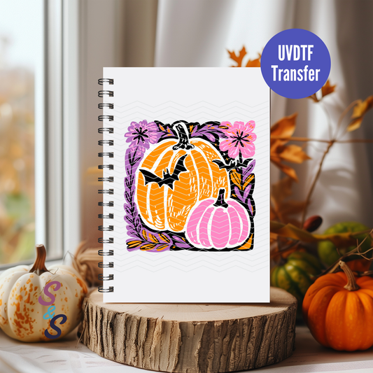 Halloween Tile UVDTF Book/Notebook Transfer C267