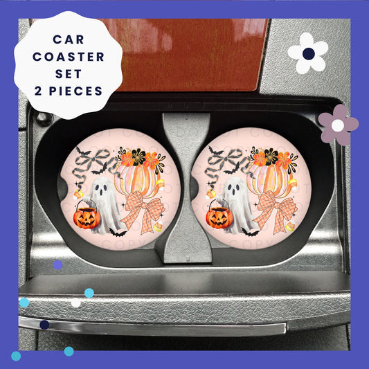 Coquette Candy Ghost Car Coaster Set CC033