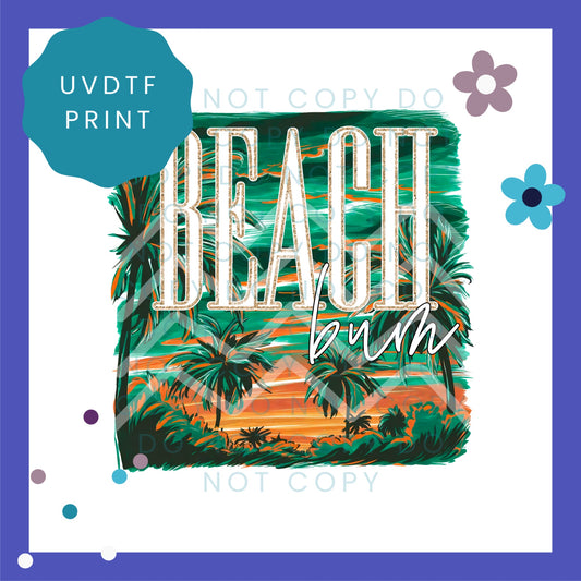 Beach Bum UVDTF Transfer 1559