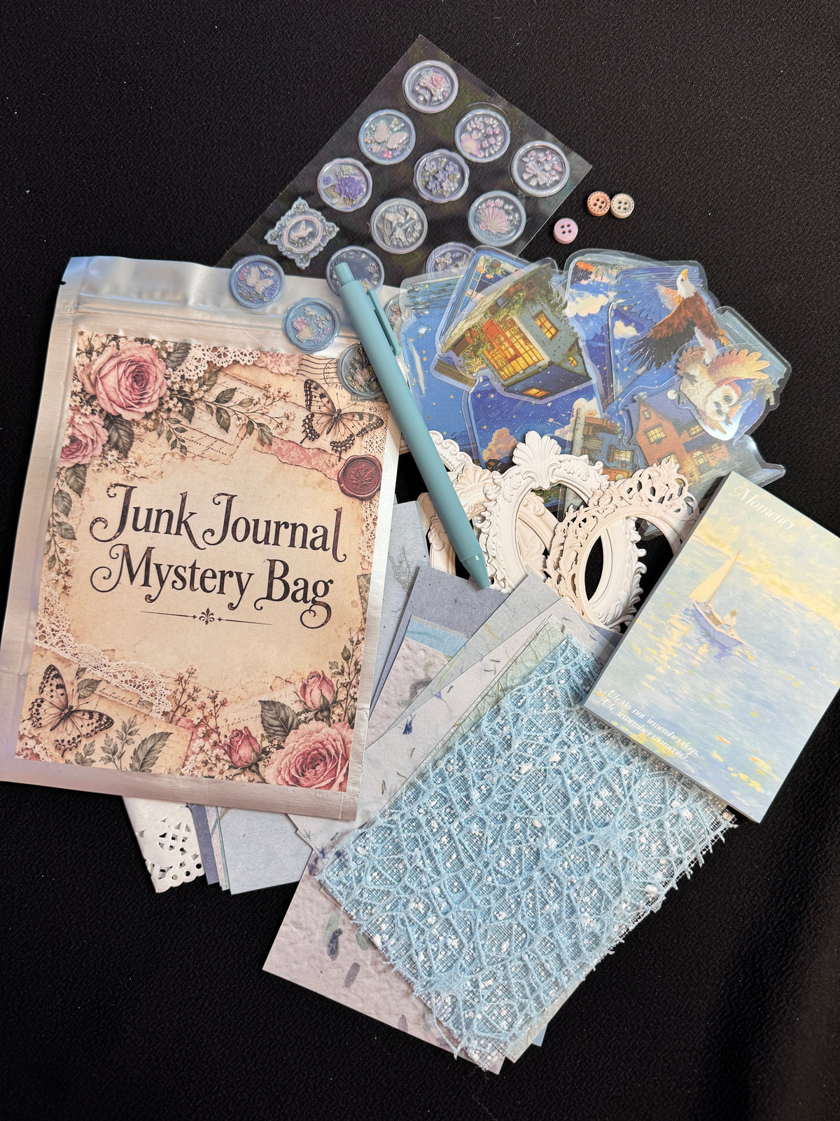 Junk Journal Craft Mystery Bag