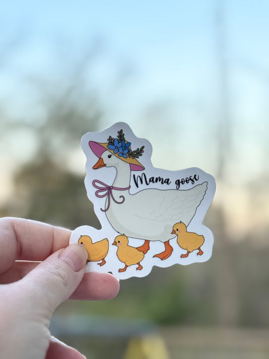 Mama Goose Sticker 1100S