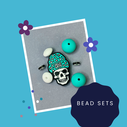 Self Love Skull 7 Piece Bead Set