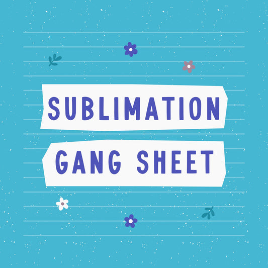 Sublimation Print Gang Sheet